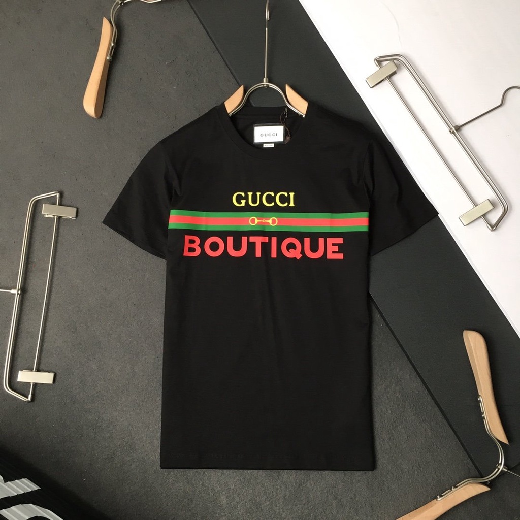 Áo Thun Gucci Trắng Ngắn Tay 2021 Size M-3Xl 001280