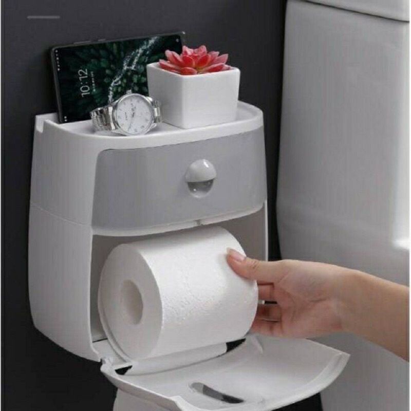 Hộp Đựng Giấy Vệ Sinh ECOCO  Cao Cấp Chính Hãng