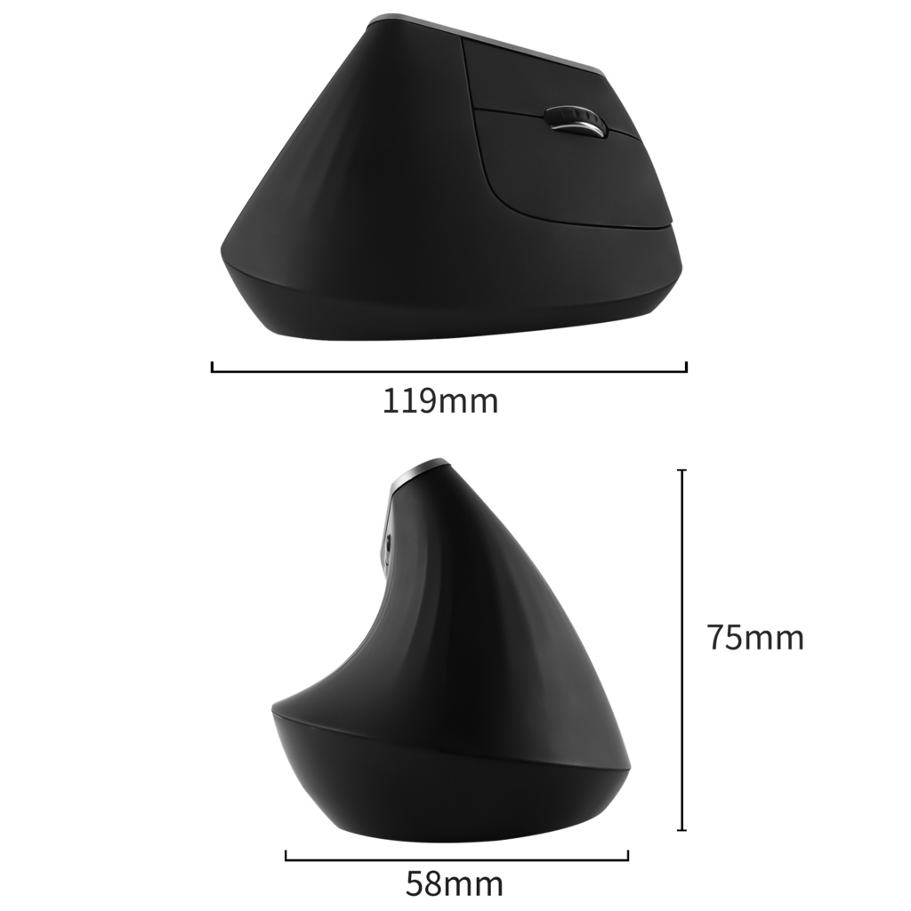 Chuột Quang Không Dây 2.4G 1600Dpi Cho Máy Tính