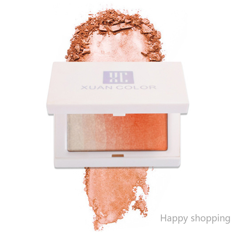 (Hàng Mới Về) Phấn Bắt Sáng Kiêm Phấn Má Hồng 2 Trong 1 Màu Gradient | BigBuy360 - bigbuy360.vn