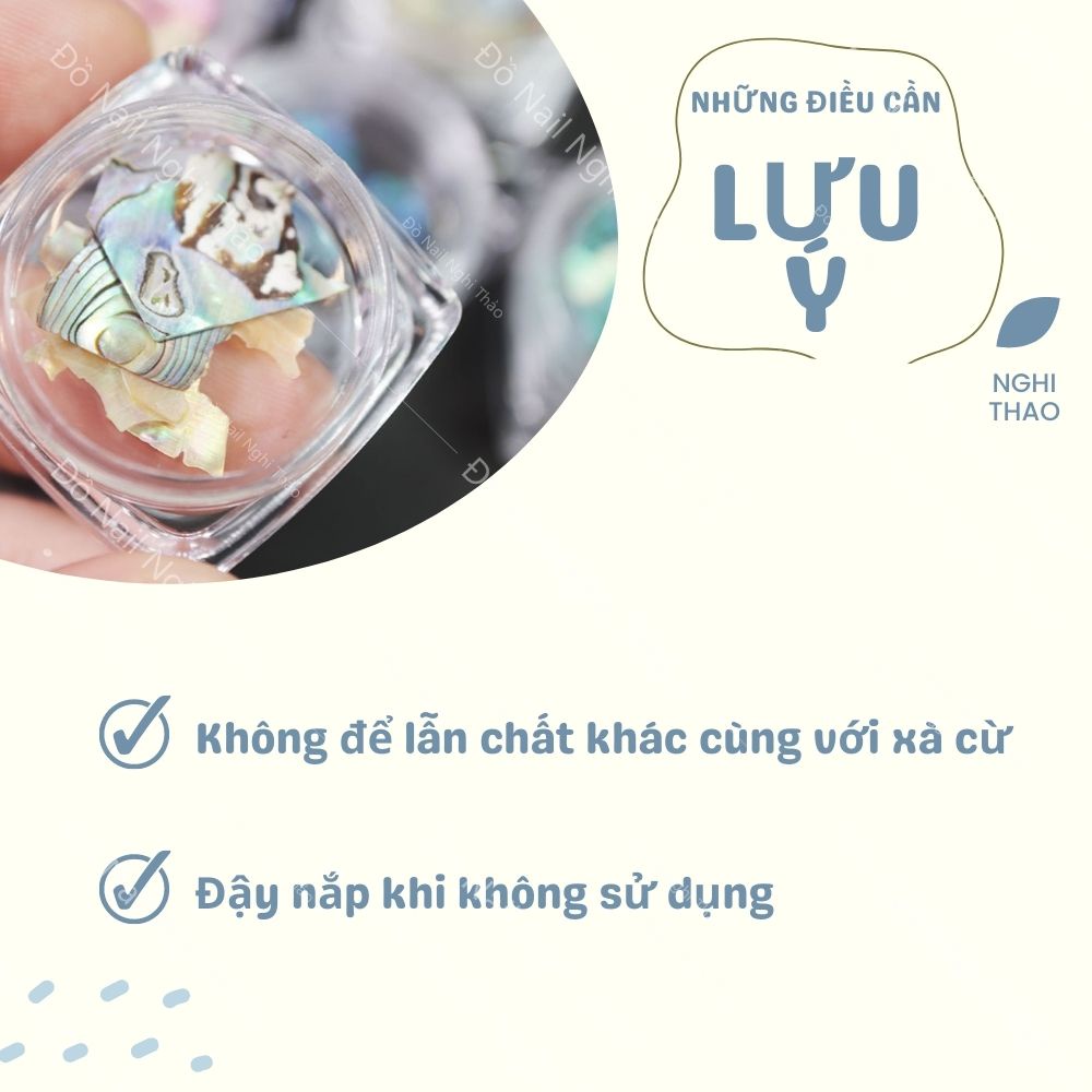 Xà cừ nail vân đá 12 màu