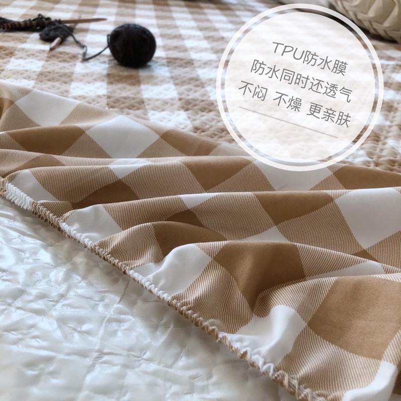 Ga Cotton Chống Thấm Chần Bông Cao Cấp_ shinbedding