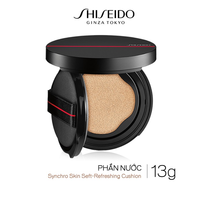 Phấn nước Shiseido Synchro Skin Self-Refreshing Cushion Refill(+ Case) 13g | BigBuy360 - bigbuy360.vn