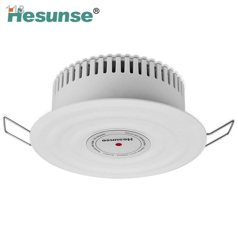 [bán chạy]Bảng điều khiển từ xa phòng triển lãm hồng ngoại Hesen 220V loại âm trần nhúng đèn thông minh bốn chiều