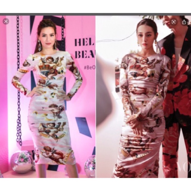 Đầm in 3D sang trọng ( Ảnh thật ở cuối )