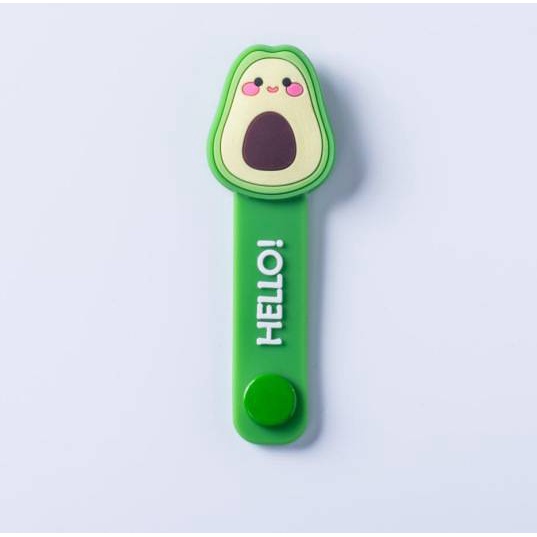 Dây quấn sắp xếp cáp sạc và tai nghe hình trái cây hoạt hình đáng yêu sáng tạo cho nữ