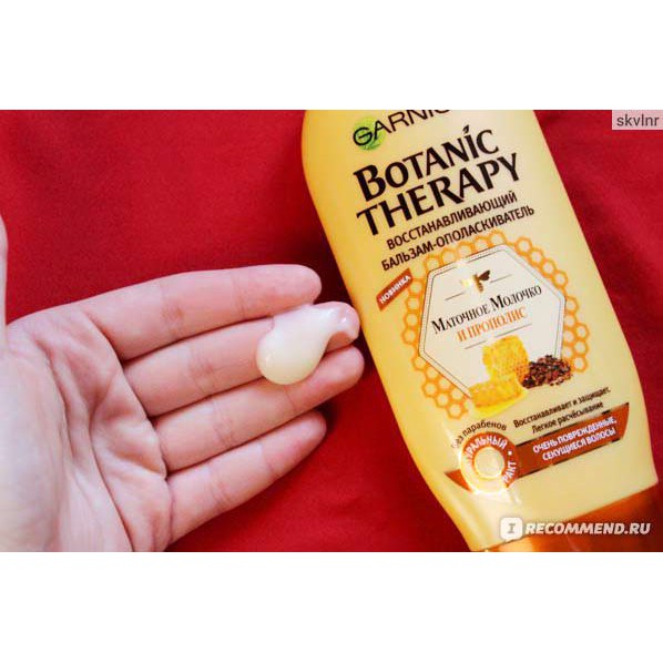 Dầu xả Garnier Botanic Therapy tinh chất mật ong cho tóc suôn mượt