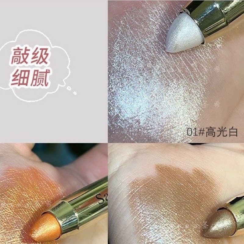 Phấn Mắt Dạng Bút Bắt Sáng SAMSEA Hai Đầu Làm Sáng Tông Màu Da Dễ Sử Dụng