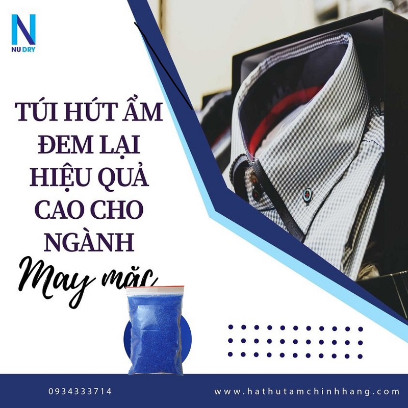 Túi hút ẩm Máy ảnh linh kiện điện tử xanh hạt hút ẩm Phòng Ngủ  Quần áo Giày dép 50/100/200 GR - NUD RY