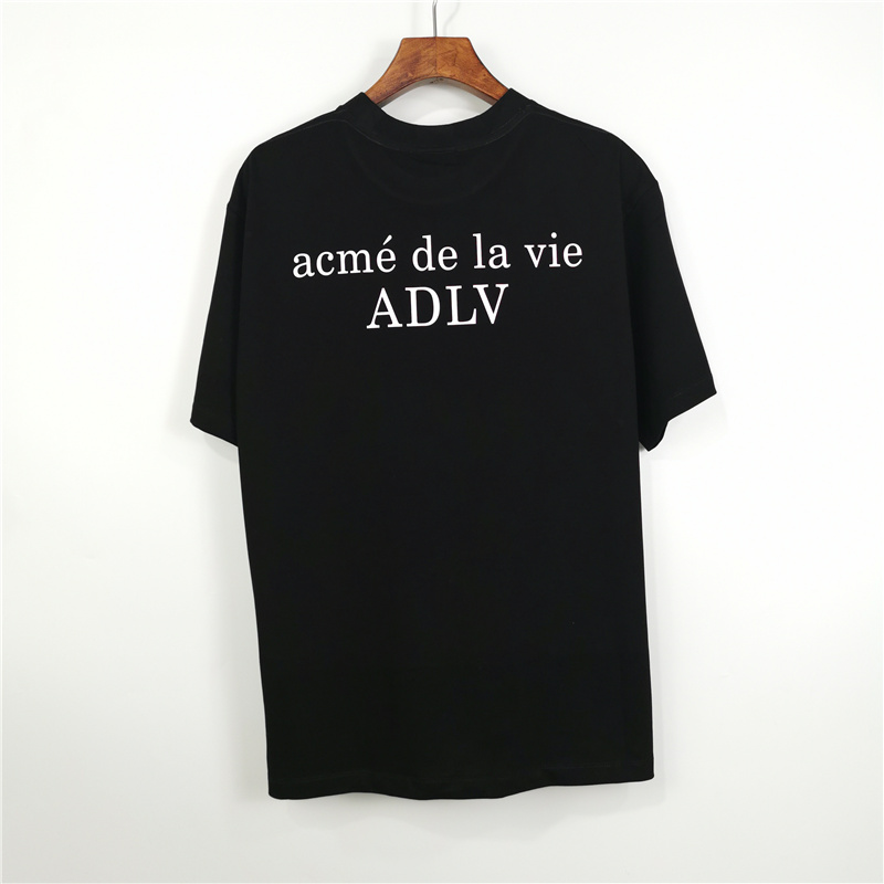 ADLV Áo Thun Nam Ngắn Tay Cổ Tròn Thời Trang Hàn Quốc # B306