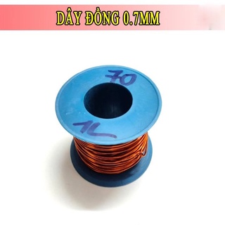 Dây đồng cuộn 100g 0.7mm