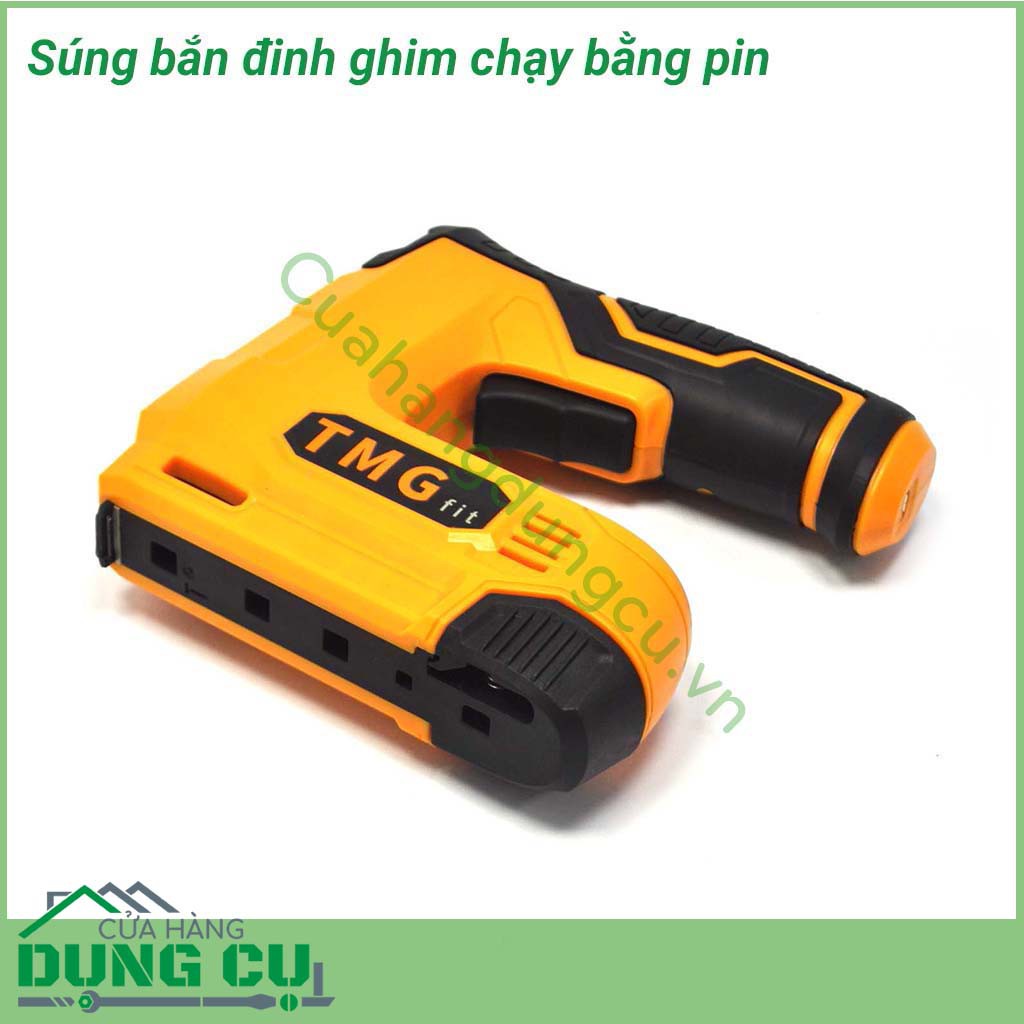 Súng bắn đinh ghim chạy bằng pin TMG