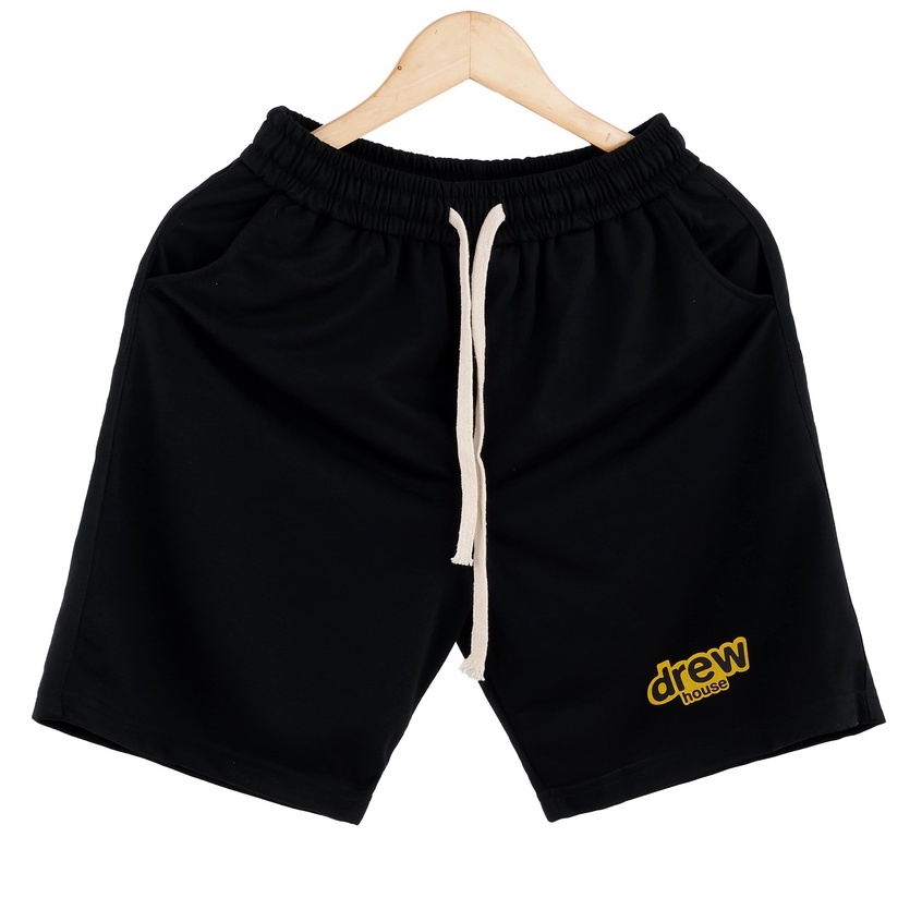 Quần Short Nỉ Nam Nữ In Chữ D.rew Chất Nỉ Cạp Chun Dây Thắt . Quần Đùi Đi Biển Đi Chơi Đi Cháy Phố M2023