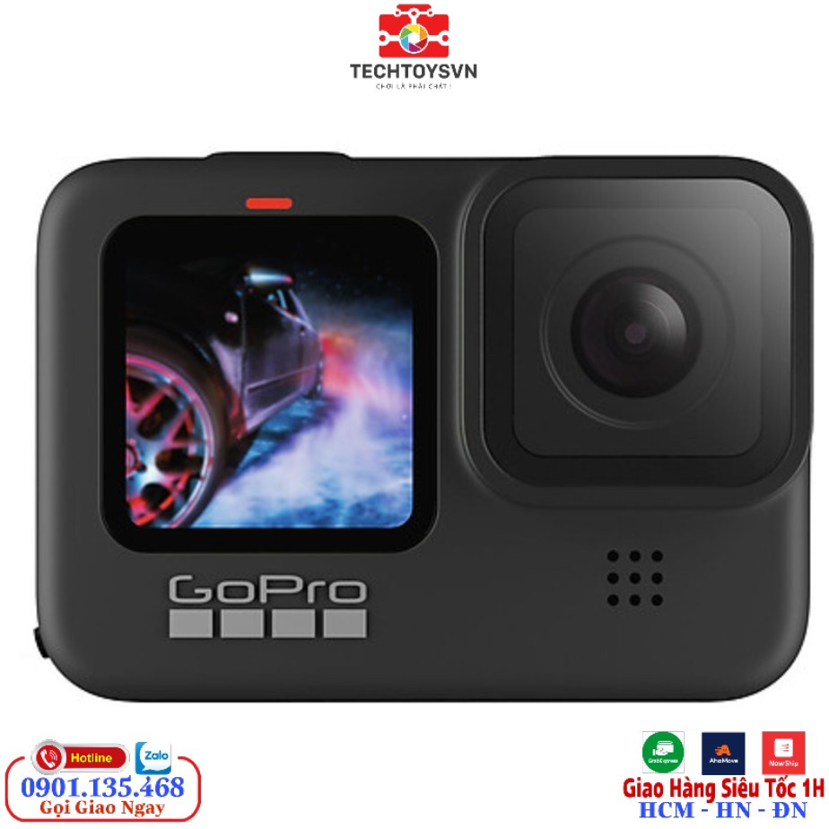 Gopro Hero 9 Black - Máy quay phim hành động độ phân giải 4K Hàng mới nguyên Seal New 100% - TechToysVn