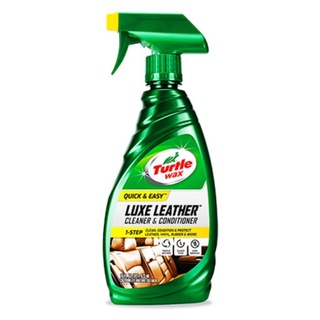 Đánh bóng da xe ô tô, đồ da hiệu con rùa TURTLE WAX LUXE LEATHER 471ml