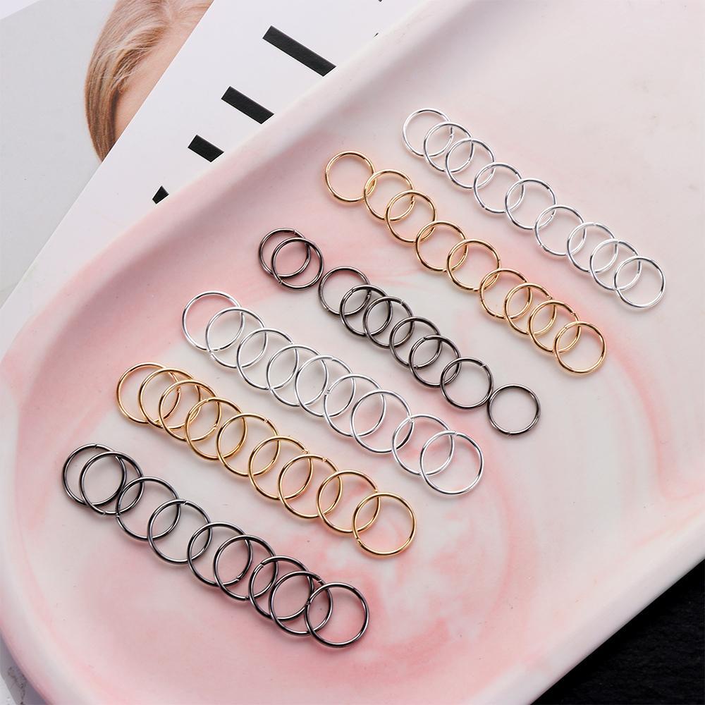 HUGGIES Set 1 / 60 Khuyên Mũi Tròn Thời Trang Cá Tính