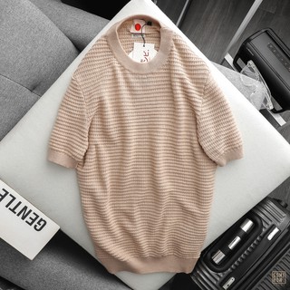 Áo Thun Nam Cổ Tròn Numbi Ngắn Tay, Vải Len Co Giãn Form Regular AT009486, Somehowstore,