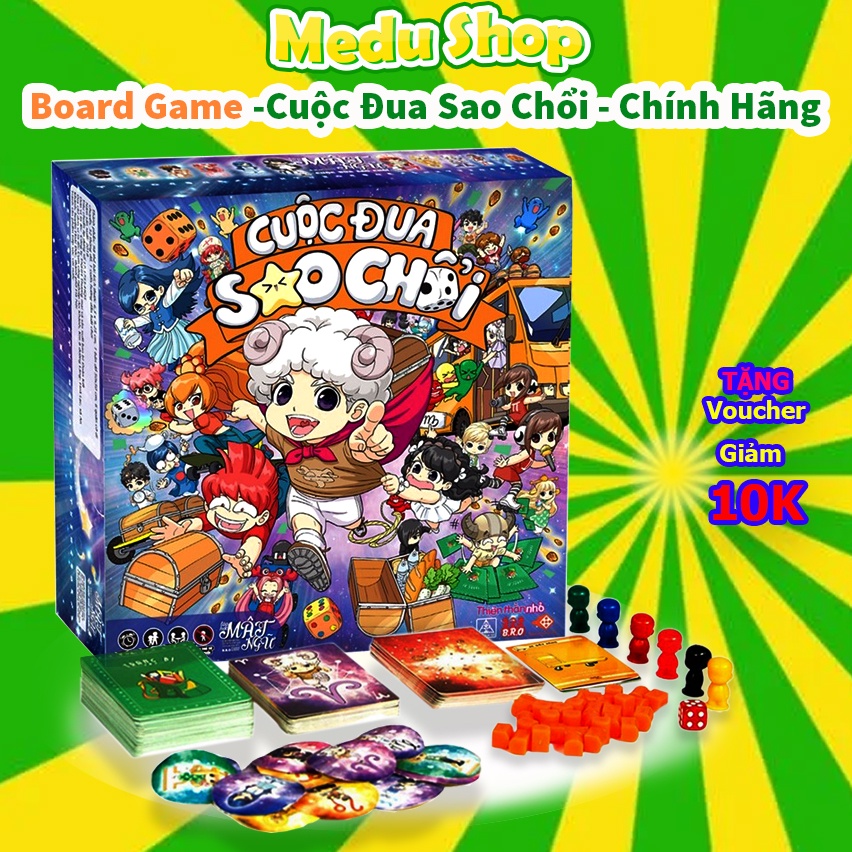 Board Game Lớp Học Mật Ngữ - Cuộc Đua Sao Chổi Bộ trò chơi CHÍNH HÃNG Giá Tốt Cho Thiếu Nhi - Đồ Chơi Giáo Dục MeduShop