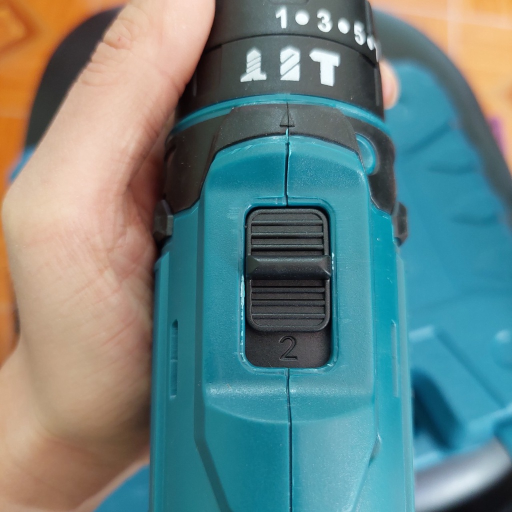 Máy Khoan Pin Makita 72v Thế Hệ Mới - Có Đèn Báo Pin - Khoan Búa - Tăng Phụ Kiện