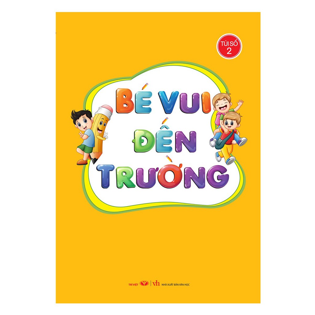 Sách - Bộ Túi Bé Vui Đến Trường - Túi Số 2 (6 Quyển)