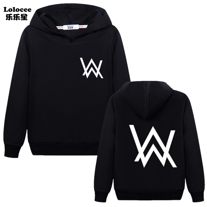 Áo Hoodie Dài Tay In Chữ Alan Walker 5