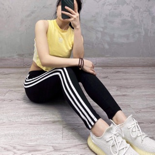 Quần legging 3 sọc adidas nữ