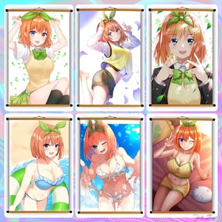 Poster Vải Nakano Yotsuba Anime GoToubun no Hanayome