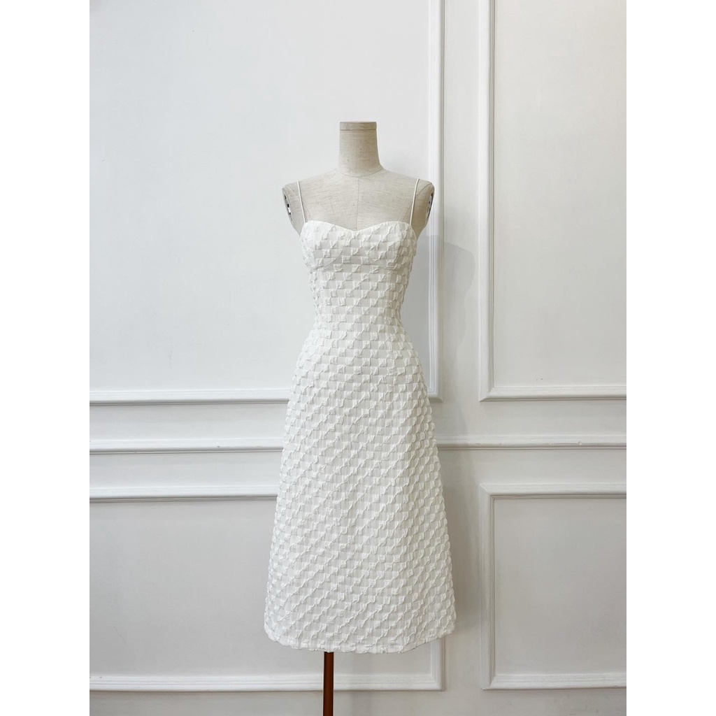 Đầm xoè 2 dây 3M thiết kế