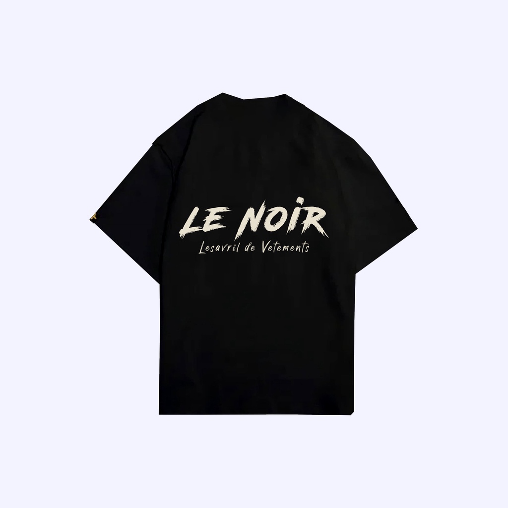 Áo thun Lesavril de Vetements Le Noir Ours Black