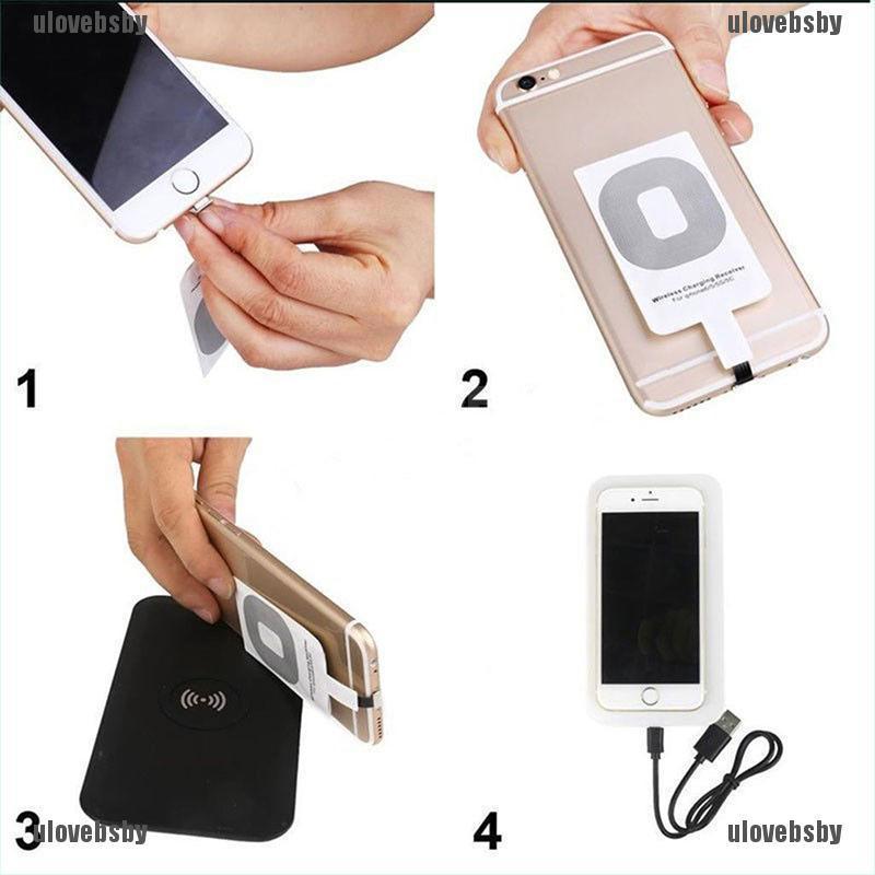 Bộ Sạc Không Dây Qi Dành Cho iPhone Samsung