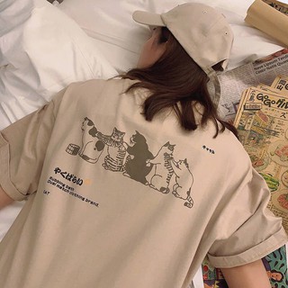 Áo thun Unisex - Cat tee