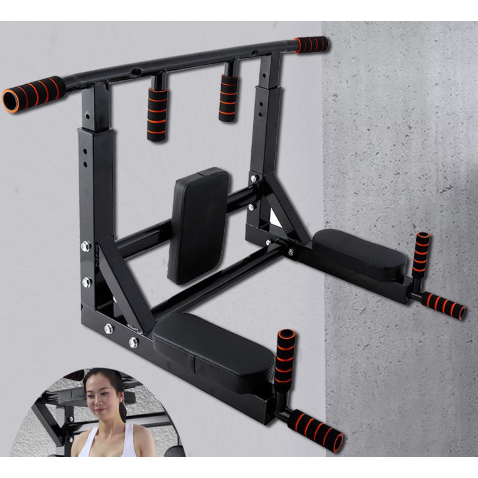 Xà Đơn Treo Tường Đa Năng Di Động 8 Trong 1 Chính Hãng + Tặng Kèm Găng Tay Tập Xà  0TT162