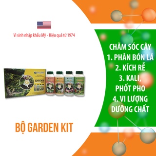 GARDEN KIT Bộ chế phẩm sinh học toàn diện cho hoa và cây cảnh