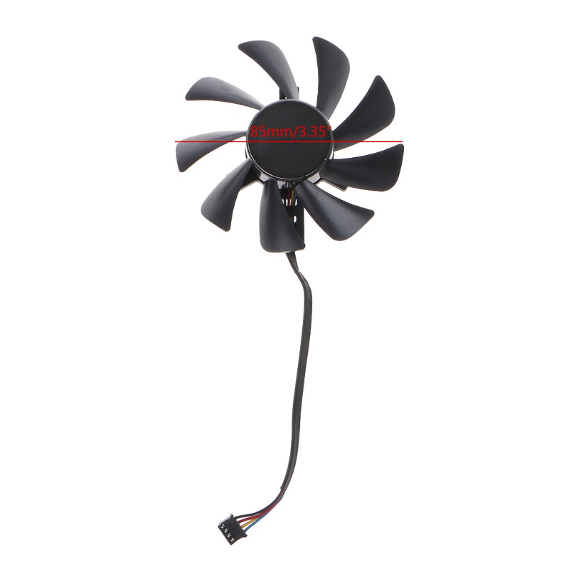 1 Quạt Tản Nhiệt 85mm Fd9015U12S Cho Sapphire Hd7770 7750 Hd7970 Rx 580 Gtx560 Gtx 950 Vga Fan Thẻ