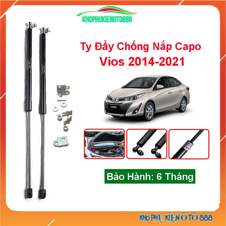 Ty capo Vios 2014-2015-2016-2017-2018-2019-2020 hỗ trợ mở nắp ca pô tự động dễ dàng