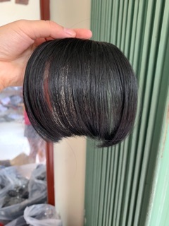 Bộ tóc giả cho bé (đã có màu nâu đen)