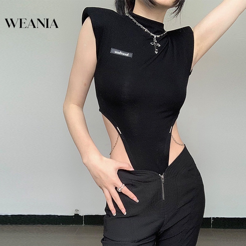 Bodysuit Không Tay Quyến Rũ Thời Trang Dành Cho Nữ