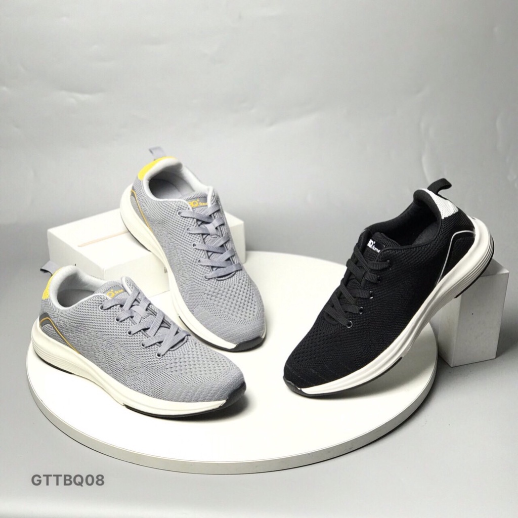 Giày thể thao nam BQ ❤️FREESHIP❤️ Giày sneakers buộc dây đế siêu nhẹ đi bộ, chạy bộ GTTBQ08