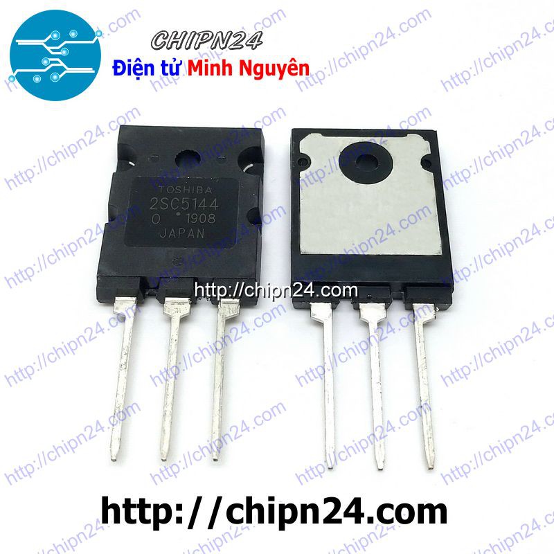 [1 CON] Transistor C5144 2SC5144 TO-3P NPN 20A 1700V