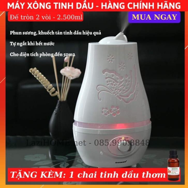 Máy xông tinh dầu [TIỀN NÀO CỦA NẤY], máy phun sương Hàng Cao Cấp Hồ Điệp - Bảo hành 12 tháng 1 đổi 1