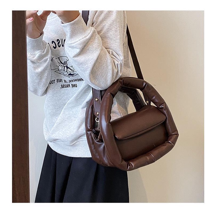 Túi Xách Thời Trang Mùa Thu 2022 Mềm Mại Phong Cách Retro Dành Cho Nữ