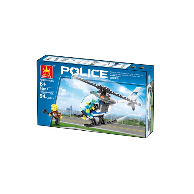 Lego Ghép Hình Cảnh Sát