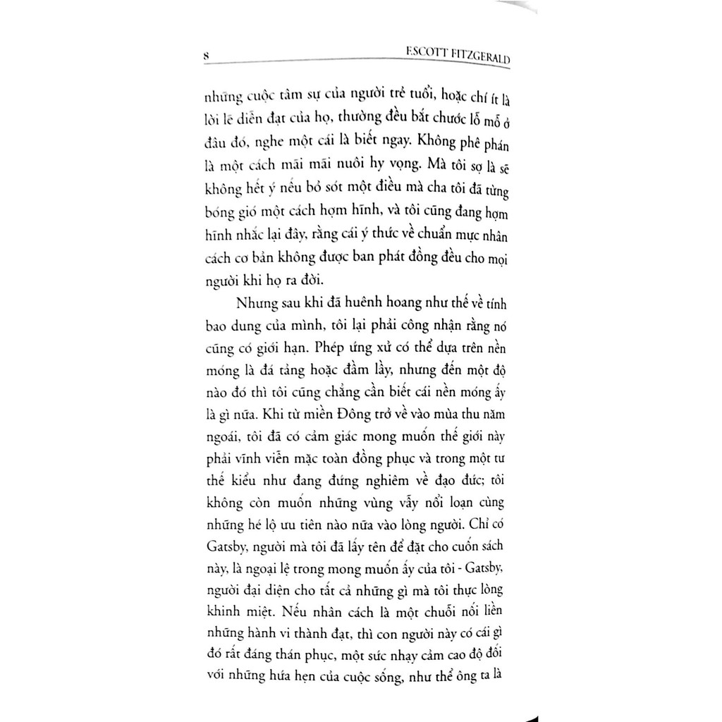 Sách - Đại Gia Gatsby - F. Scott Key Fitzgerald