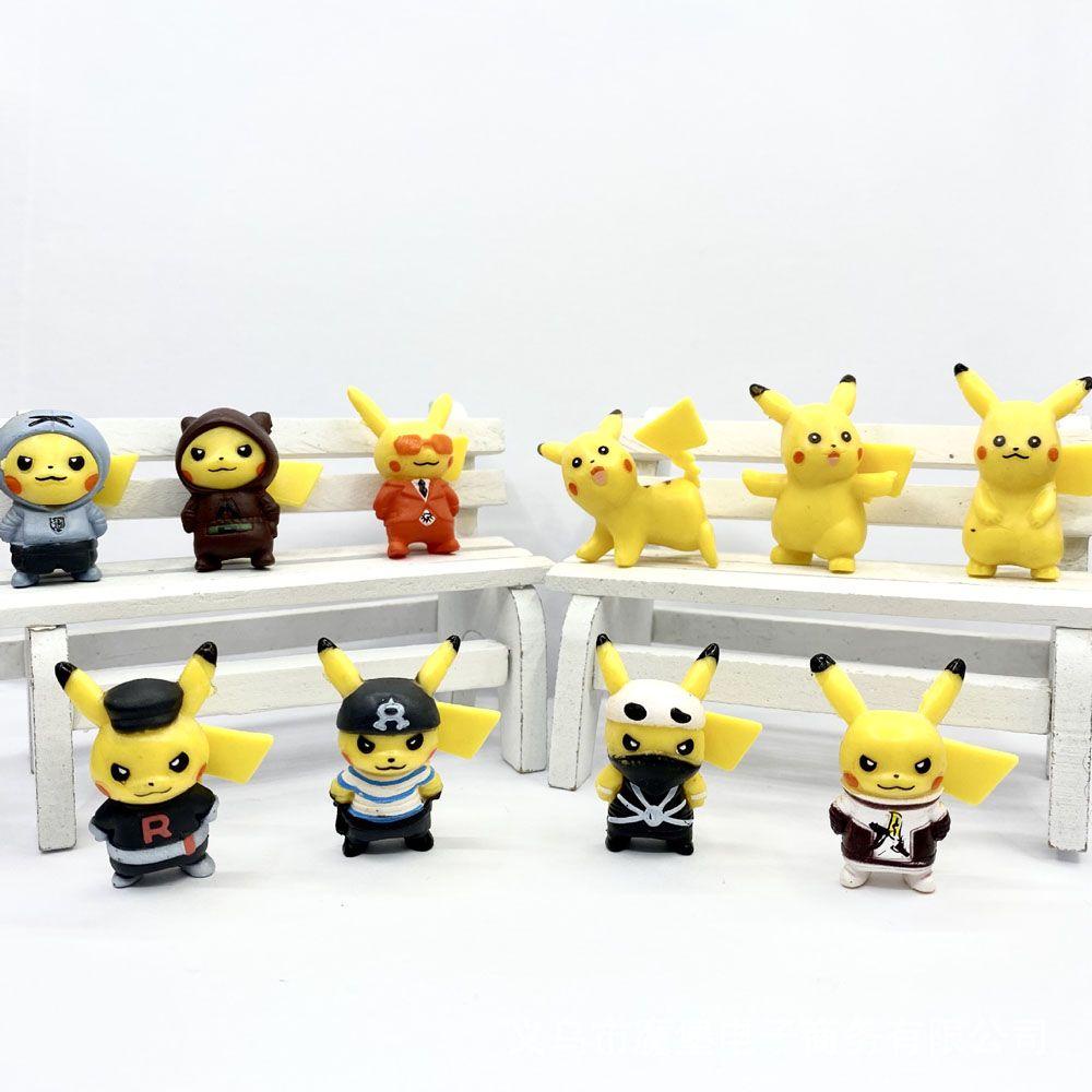 Mô Hình Nhân Vật Pikachu Bằng PVC Phong Cách Nhật Bản