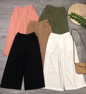 Quần Culottes đũi Cati siêu đẹp!