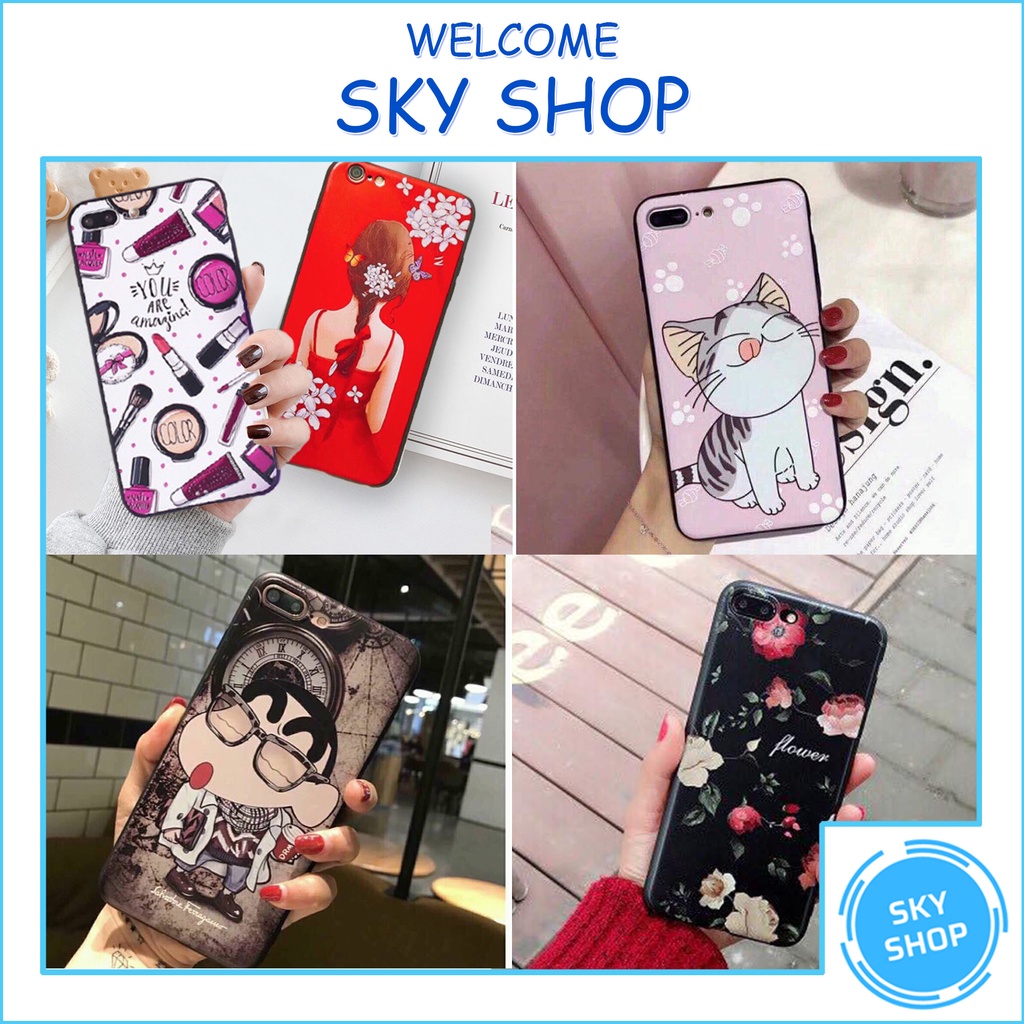 Ốp lưng iphone dẻo in hình nổi 6/6plus/6s/6splus/7/7plus/8/8plus/x/xr/xs/11/12/pro/max/plus/promax