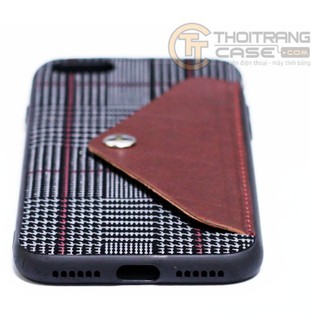 Ốp Lưng Iphone 7/8 giả ví có khe nhét card