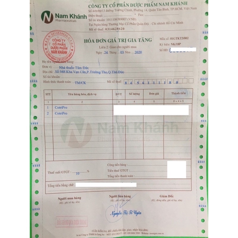 Kem Bôi Cotripro.Giúp Giảm Các Triệu Chứng Của Trĩ