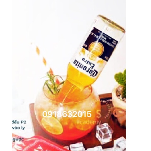 Combo 4 ly thuỷ tinh 400ml dạng tròn ( kèm hình thật)