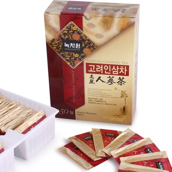 Trà Sâm Hàn Quốc- Korean Ginseng Tea 150g của NOKCHAWON Hàn Quốc (Date 2021)